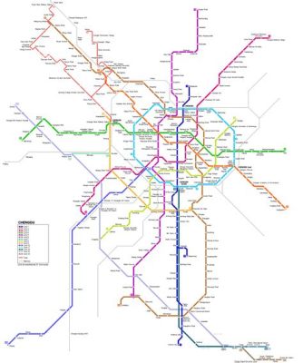 成都地鐵有多少條及其影響下的城市面貌一探